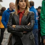 Elena Dionisi Motorvalley Leather Blazer